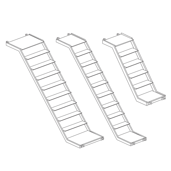 Metrix Staircase with Landings