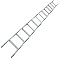 Galvanised Steel Ladder