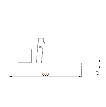 Edgeguard Temporary Sloping Base Unit
