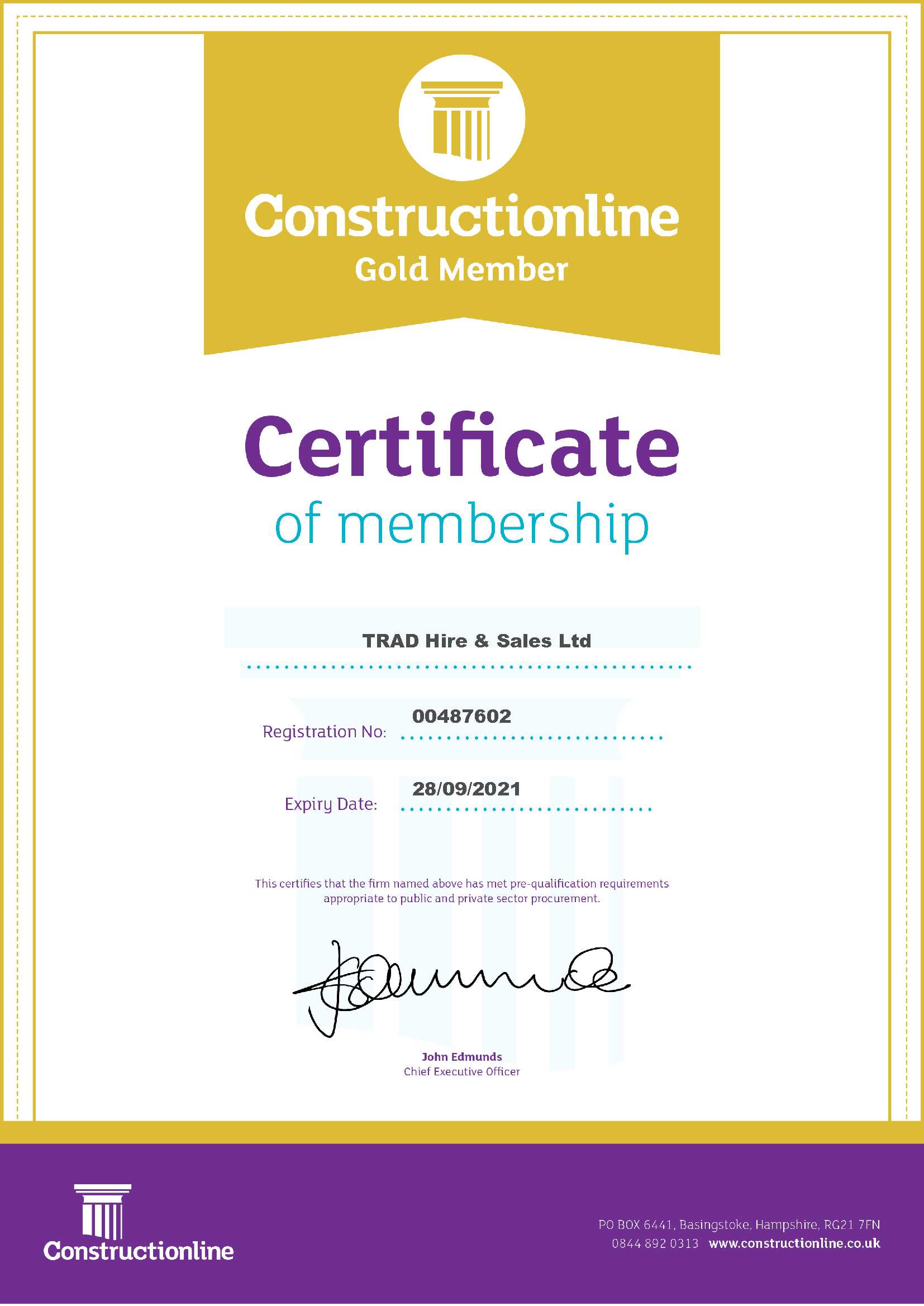 Constructionline